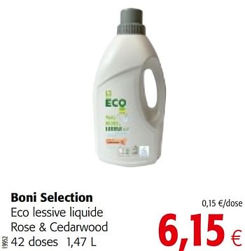 Boni Selection Eco Lessive Liquide, 42 doses 1,47L