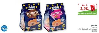 Promoties Pasquier beignets met chocolade of framboos - Brioche pasquier - Geldig van 01/10/2021 tot 31/10/2021 bij Intermarche