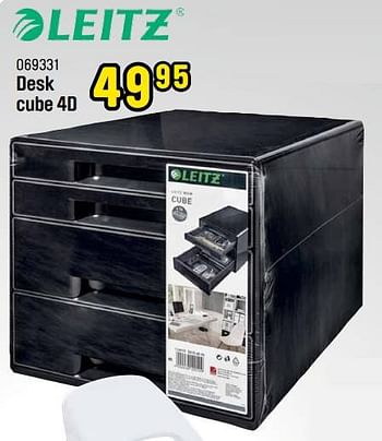 Promoties Desk cube 4d - Leitz - Geldig van 27/09/2021 tot 06/11/2021 bij Happyland