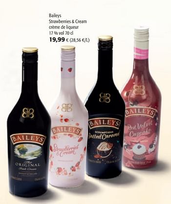 Baileys Baileys 17° fraise - En promotion chez Match