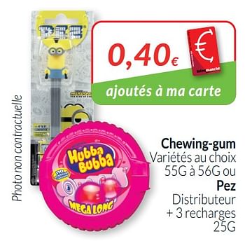 Promo Distributeur de chewing-gums chez Action
