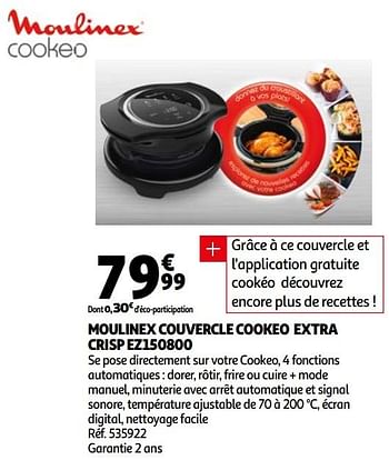 Couvercle MOULINEX COOKEO EXTRA CRISP EZ150800