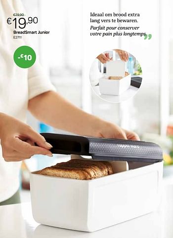 Promoties Breadsmart junior - Huismerk - Tupperware - Geldig van 27/09/2021 tot 31/10/2021 bij Tupperware