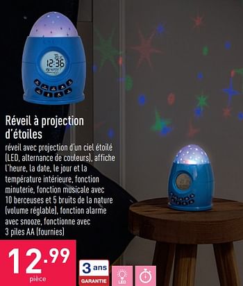 KRONTALER® Réveil étoilé à bas prix chez ALDI