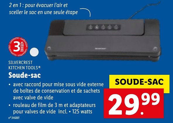 Lidl soude online sac