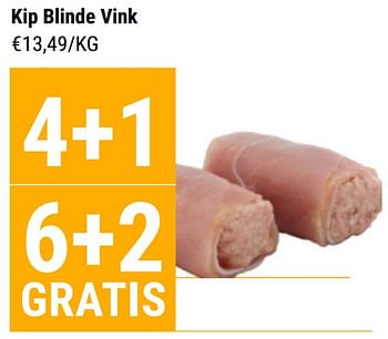 Promoties Kip blinde vink - Huismerk - Budgetslager - Geldig van 06/10/2021 tot 12/10/2021 bij Budgetslager