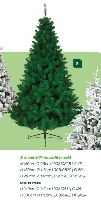 Promoties Imperial pine zachte naald - Huismerk - Ava - Geldig van 11/10/2021 tot 31/12/2021 bij Ava