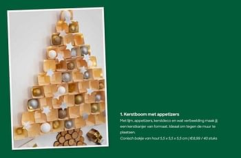 Promoties Kerstboom met appetizers - Huismerk - Ava - Geldig van 11/10/2021 tot 31/12/2021 bij Ava