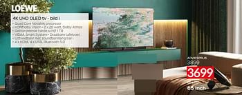 Promoties Loewe 4k uhd oled tv - bild i.65 - Loewe - Geldig van 03/10/2021 tot 31/10/2021 bij Selexion