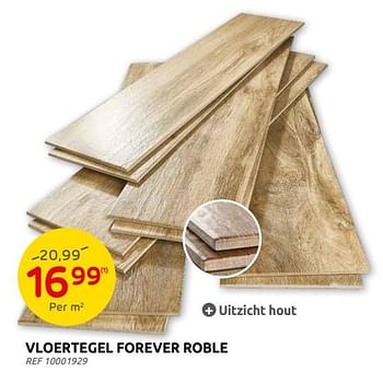 Promotions Vloertegel forever roble - Forever - Valide de 06/10/2021 à 25/10/2021 chez Brico