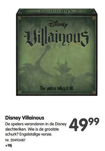 Promotions Disney villainous - Disney - Valide de 06/10/2021 à 09/11/2021 chez Fun