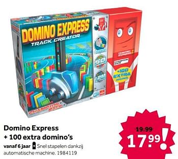 Promoties Domino express + 100 extra domino’s - Goliath - Geldig van 02/10/2021 tot 05/12/2021 bij Intertoys