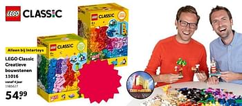 Promoties Lego classic creatieve bouwstenen 11016 - Lego - Geldig van 02/10/2021 tot 05/12/2021 bij Intertoys