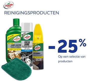 Promoties Reinigingsproducten -25% - Turtle wax - Geldig van 06/10/2021 tot 17/11/2021 bij Auto 5