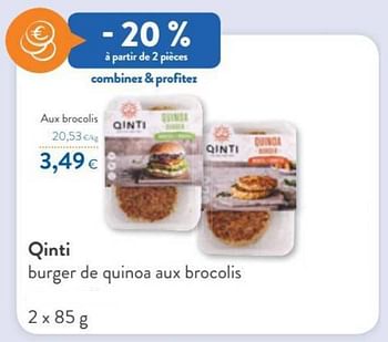 Promotions Qinti aux brocolis - Produit maison - Okay  - Valide de 06/10/2021 à 19/10/2021 chez OKay