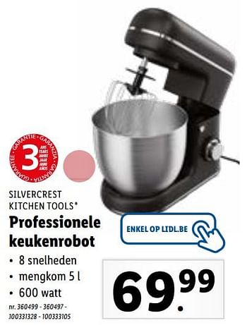 Promoties Silvercrest kitchen tools professionele keukenrobot - SilverCrest - Geldig van 18/10/2021 tot 23/10/2021 bij Lidl