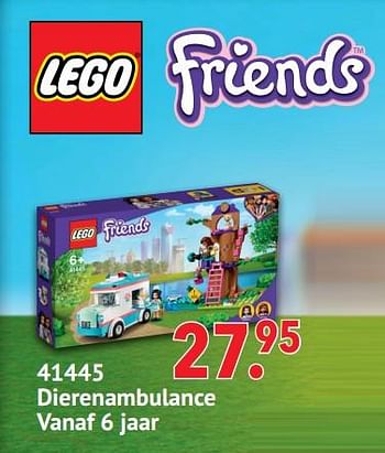 Promoties 41445 dierenambulance - Lego - Geldig van 17/10/2021 tot 06/12/2021 bij De Kinderplaneet
