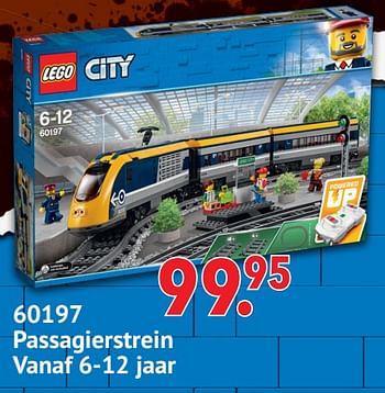 Promoties 60197 passagierstrein - Lego - Geldig van 17/10/2021 tot 06/12/2021 bij De Kinderplaneet