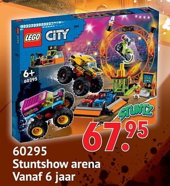 Promoties 60295 stuntshow arena - Lego - Geldig van 17/10/2021 tot 06/12/2021 bij De Kinderplaneet