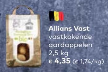 Promoties Allians vast vastkokende aardappelen - Huismerk - Bioplanet - Geldig van 06/10/2021 tot 02/11/2021 bij Bioplanet