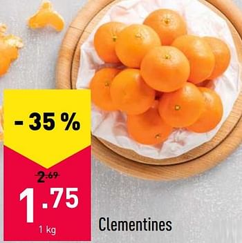 Promoties Clementines - Huismerk - Aldi - Geldig van 18/10/2021 tot 29/10/2021 bij Aldi