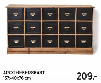 Promoties Apothekerskast - Huismerk - Xenos - Geldig van 11/10/2021 tot 28/11/2021 bij Xenos