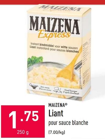Maizena Express liant blanche 250 gr