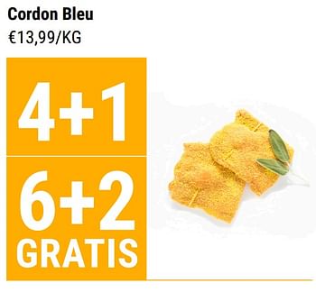 Promoties Cordon bleu - Huismerk - Budgetslager - Geldig van 13/10/2021 tot 19/10/2021 bij Budgetslager