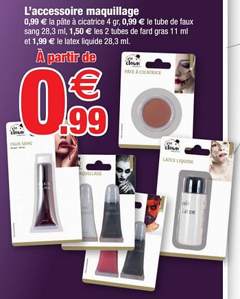 Promotions L’accessoire maquillage - Produit Maison - Bazarland - Valide de 13/10/2021 à 31/10/2021 chez Bazarland