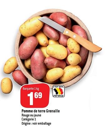 Promotions Pomme de terre grenaille - Produit maison - Match - Valide de 13/10/2021 à 19/10/2021 chez Match