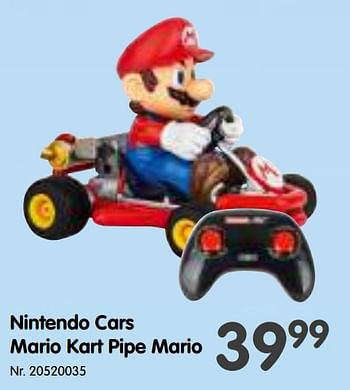 Promoties Nintendo cars mario kart pipe mario - Nintendo - Geldig van 13/10/2021 tot 30/11/2021 bij Fun