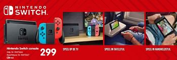 Promoties Nintendo switch console - Nintendo - Geldig van 13/10/2021 tot 30/11/2021 bij Fun