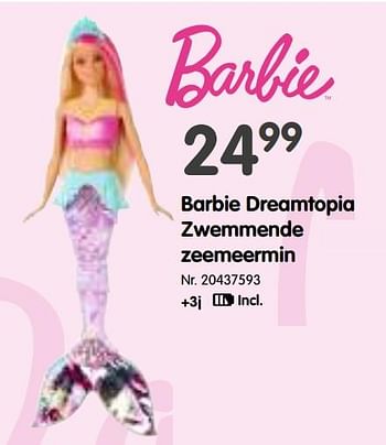 Mattel Barbie dreamtopia zeemeermin - Promotie bij