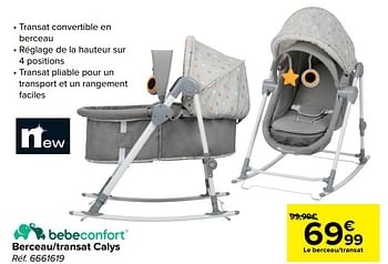 Bebeconfort Berceau Transat Calys En Promotion Chez Carrefour