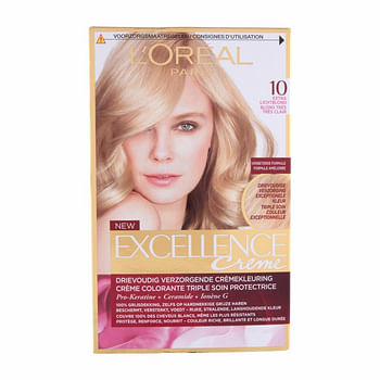 Promoties 3x L'Oréal Excellence Creme 10 Extra Lichtblond - Geldig van 16/10/2021 tot 02/11/2021 bij Plein