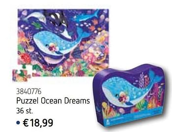 Promotions Puzzel ocean dreams - Crocodile Creek - Valide de 15/10/2021 à 31/12/2021 chez De Speelvogel
