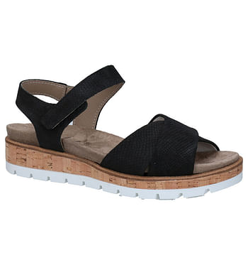 Mirel Zwarte Sandalen Promotie bij Torfs