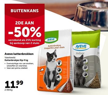 Promoties Aveve kattenbrokken - Huismerk - Aveve - Geldig van 20/10/2021 tot 30/10/2021 bij Aveve