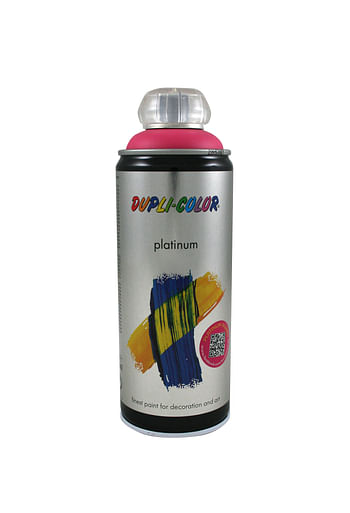 Promotions Dupli-Color Platinum lak spuitbus zijdeglans magenta 400ml - Dupli-Color - Valide de 20/10/2021 à 28/12/2021 chez Brico