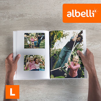 Promoties Fotoboek Maken - Staand Large 21x28 cm met Fotokaft of Linnen Kaft - Huismerk - Albelli - Geldig van 22/10/2021 tot 25/09/2022 bij Albelli