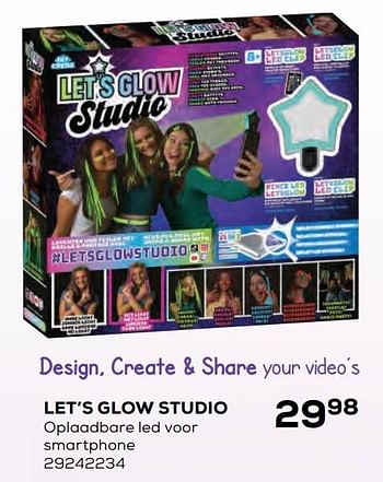 Promoties Let’s glow studio - Huismerk - Supra Bazar - Geldig van 22/10/2021 tot 07/12/2021 bij Supra Bazar