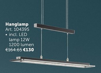 Promotions Hanglamp - Produit maison - Zelfbouwmarkt - Valide de 02/11/2021 à 29/11/2021 chez Zelfbouwmarkt