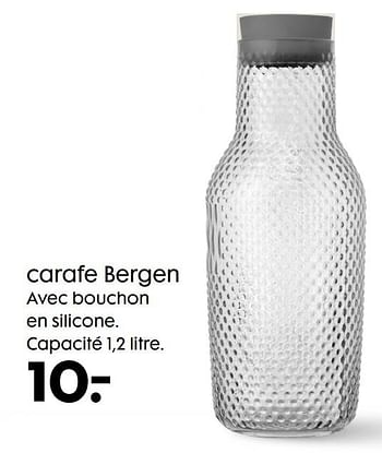 Promotions Carafe bergen - Produit maison - Hema - Valide de 20/10/2021 à 09/11/2021 chez Hema