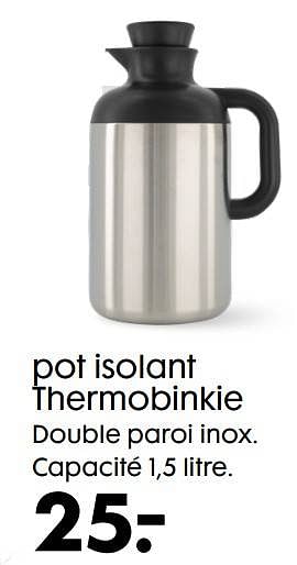 Promotions Pot isolant thermobinkie - Produit maison - Hema - Valide de 20/10/2021 à 09/11/2021 chez Hema