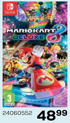 Promotions Nintendo switch mariokart deluxe - Nintendo - Valide de 22/10/2021 à 07/12/2021 chez Supra Bazar