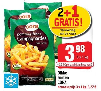 Promoties Dikke frieten cora - Huismerk - Smatch - Geldig van 27/10/2021 tot 02/11/2021 bij Smatch