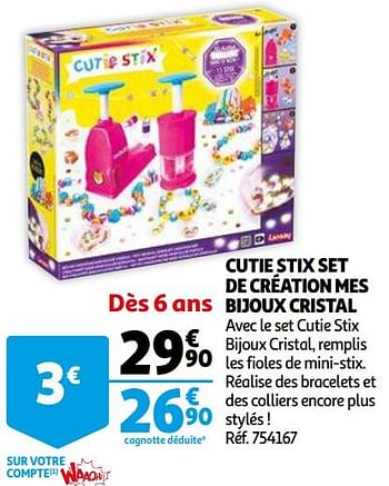 CUTIE STIX - Set de créations mes bijoux cristal - La Poste