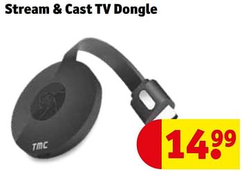 Tmc Stream + Cast Tv Dongle - Promotie Bij Kruidvat