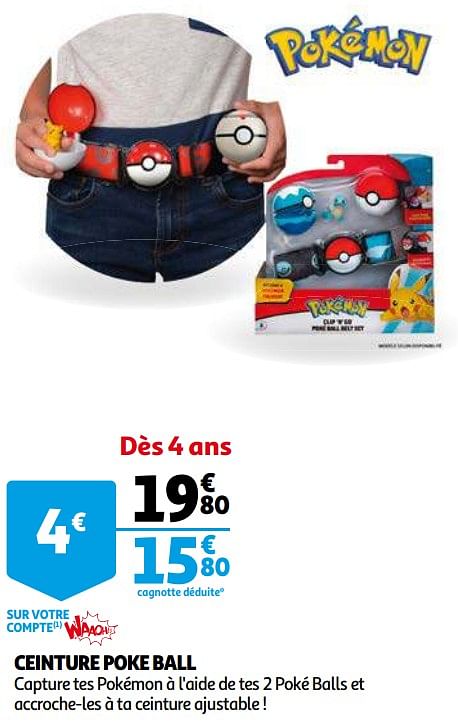 Ceinture hotsell pokeball leclerc