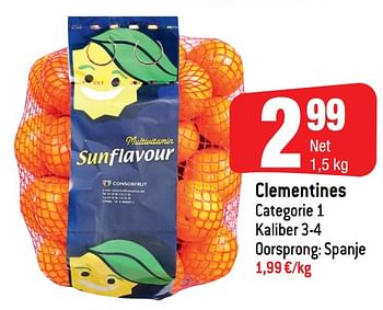 Promoties Clementines - Huismerk - Smatch - Geldig van 03/11/2021 tot 09/11/2021 bij Smatch